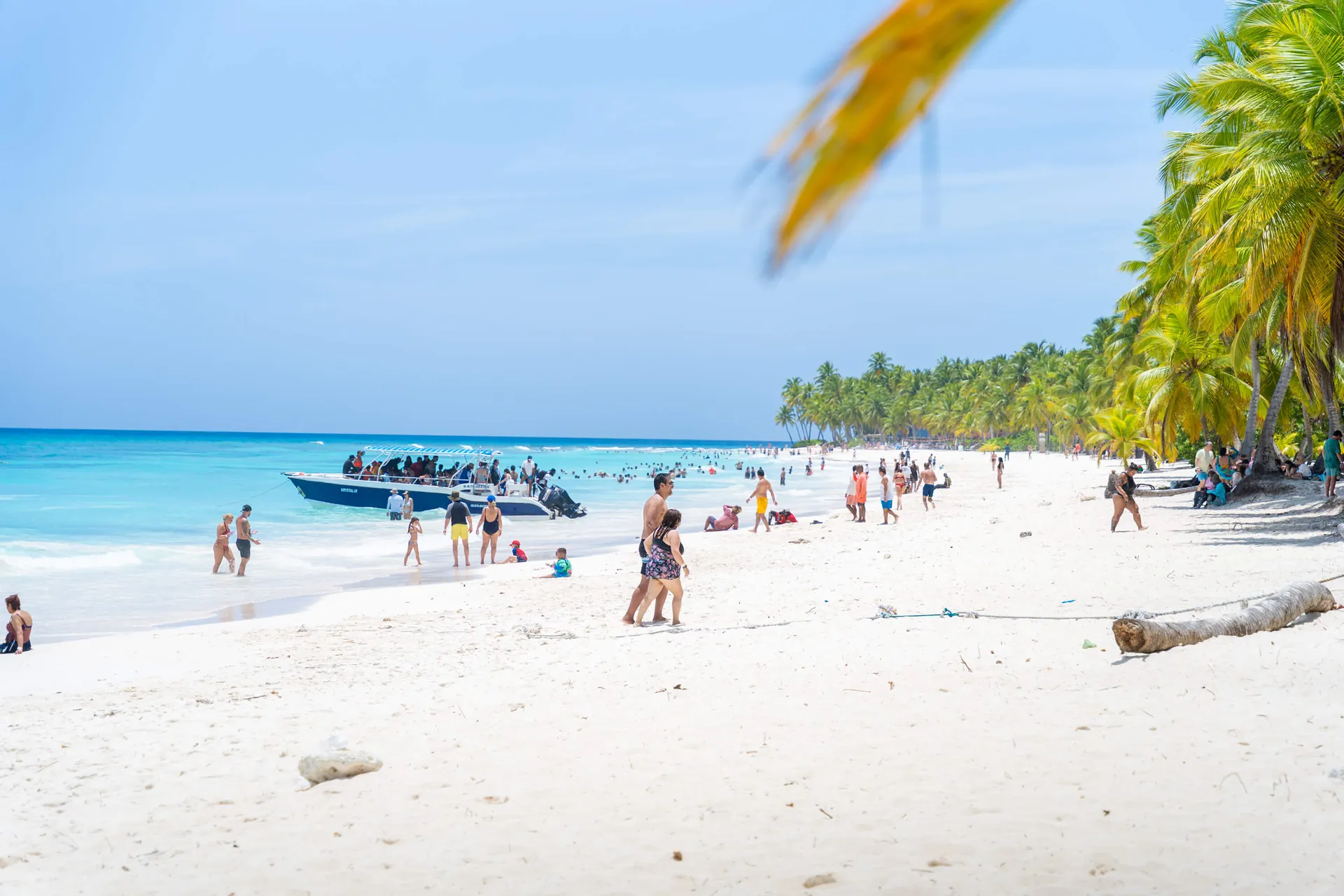 Llegada a Isla Saona